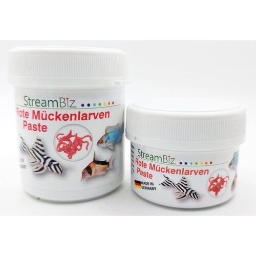 Rote Mückenlarven Paste