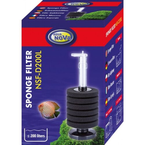 Aqua Nova Rund-Schwammfilter NSF-D200L