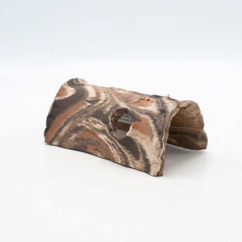 Tunnel Baumstamm, Marmoriert