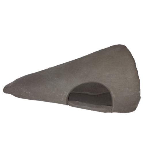 Laichhöhle spitz seitlicher Eingang