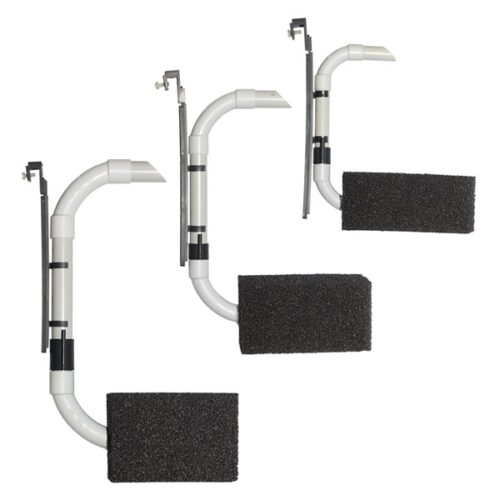 Luftheber Schnellfilter abgewinkelt blau