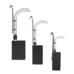 Luftheber Schnellfilter gerade blau